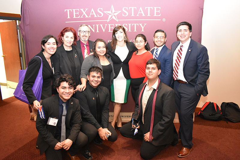 TAMIU Political Science Association and Pi Sigma Alpha students comete in MOAS Conference